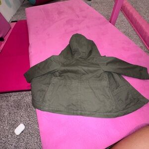 Tahari Kids Olive Hooded Raincoat